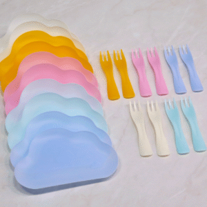 Plates and Forks (set of 10)