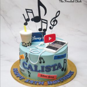 Music Guitar Cake