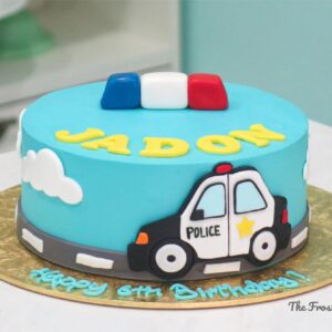 Police Car Cake