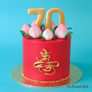 Auspicious Longevity Cake