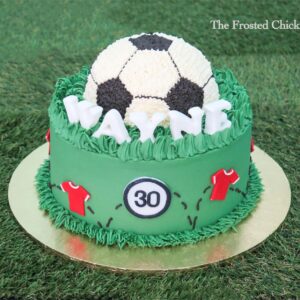 Football Soccer Cake