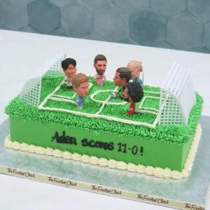 Football Soccer Field Cake