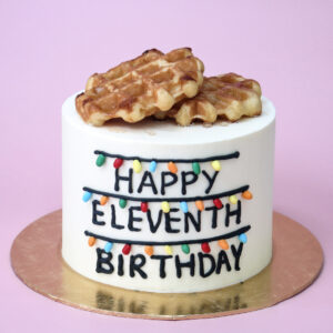 Stranger Things Inspired Cake
