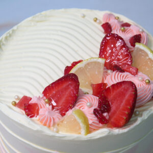 Strawberry Lemonade Cake