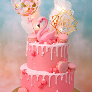 Magical Swan Cake