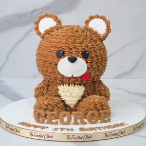 Cuddly Teddy Bear Cake