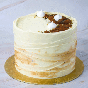 Thai Milk Tea Cake