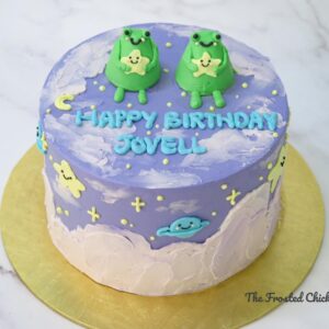 Space Frog Cake