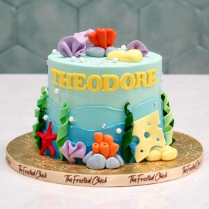Coral Underwater Cake