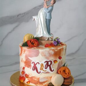 Marry Me Wedding Cake