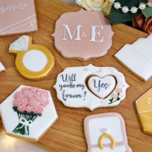 Wedding Proposal Cookies