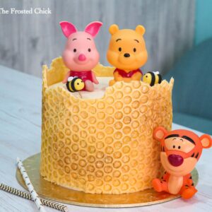 Winnie the Pooh Honeycomb Cake