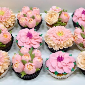 Blossom Floral Cupcakes